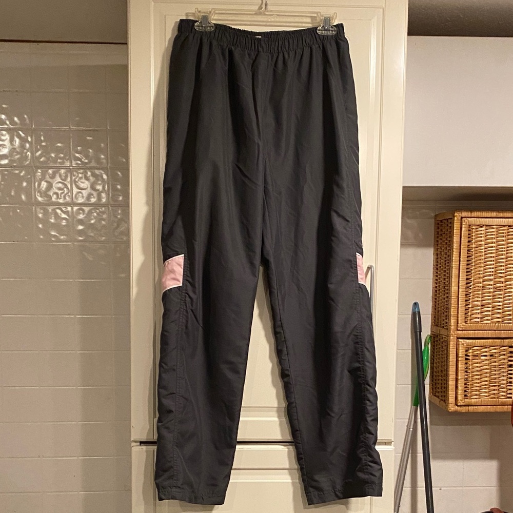 EUC Avia gray and Pink track Pants size medium